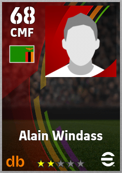 Alain Windass eFootball player card