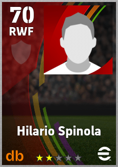 Hilario Spinola eFootball player card