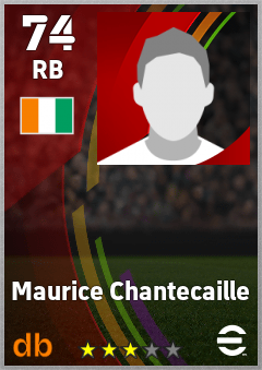 Maurice Chantecaille eFootball player card