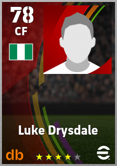 Luke Drysdale eFootball player card
