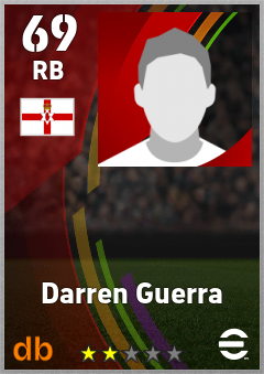 Darren Guerra eFootball player card