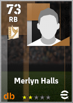 Merlyn Halls — RB, OVR 73, MAX 73