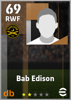 Bab Edison — RWF, OVR 69, MAX 69