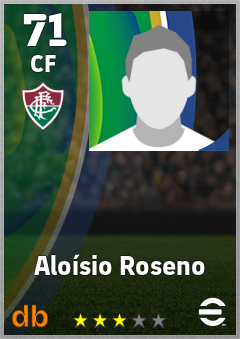 Aloísio Roseno — CF, OVR 71, MAX 71