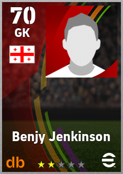 Benjy Jenkinson eFootball player card