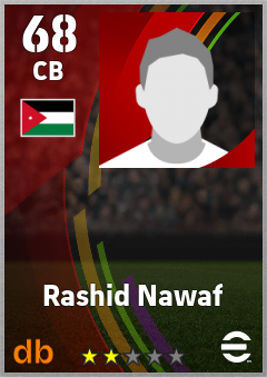 Rashid Nawaf eFootball player card