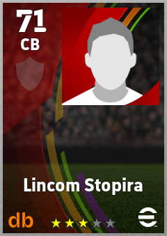 Lincom Stopira eFootball player card