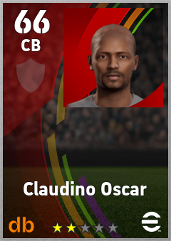Claudino Oscar eFootball player card
