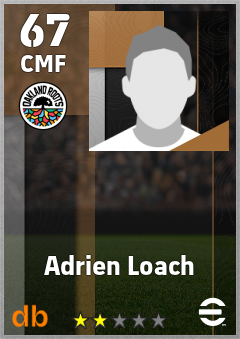 Adrien Loach — CMF, OVR 67, MAX 67