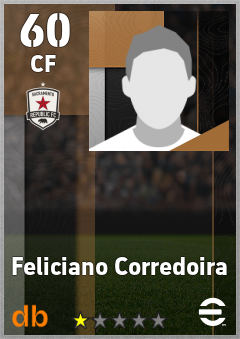 Feliciano Corredoira — CF, OVR 60, MAX 60