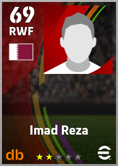 Imad Reza — RWF, OVR 69, MAX 69