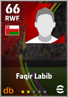 Faqir Labib — RWF, OVR 66, MAX 66
