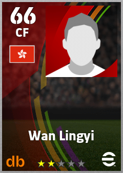 Wan Lingyi eFootball player card