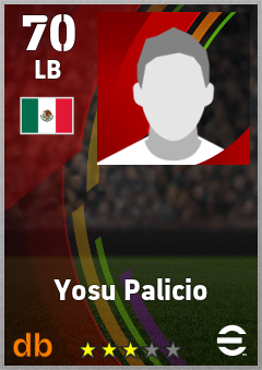 Yosu Palicio eFootball player card