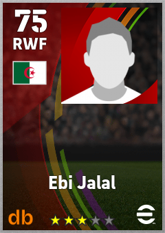 Ebi Jalal eFootball player card