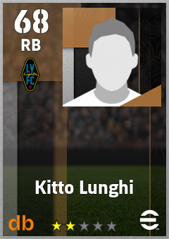 Kitto Lunghi — RB, OVR 68, MAX 68