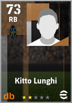 Kitto Lunghi — RB, OVR 73, MAX 73