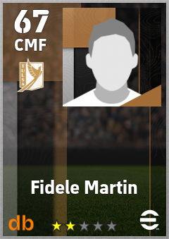 Fidele Martin — CMF, OVR 67, MAX 67