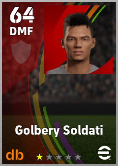 Golbery Soldati eFootball player card