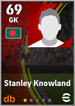 Stanley Knowland — GK, OVR 69, MAX 69