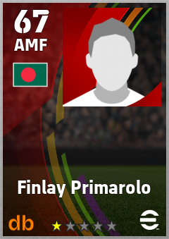 Finlay Primarolo — AMF, OVR 67, MAX 67