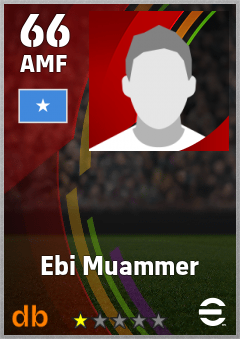 Ebi Muammer — AMF, OVR 66, MAX 66