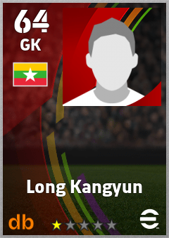 Long Kangyun — GK, OVR 64, MAX 64
