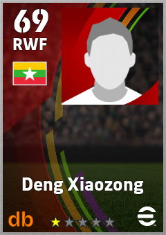 Deng Xiaozong — RWF, OVR 69, MAX 69