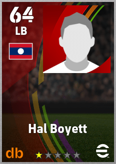 Hal Boyett eFootball player card