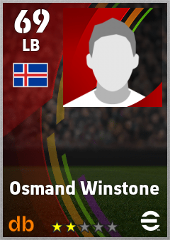 Osmand Winstone eFootball player card