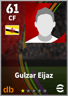 Gulzar Eijaz eFootball player card