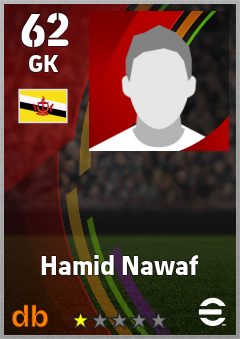 Hamid Nawaf eFootball player card