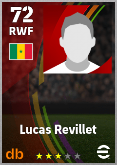 Lucas Revillet eFootball player card