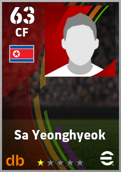 Sa Yeonghyeok — CF, OVR 63, MAX 63