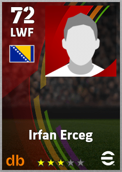 Irfan Erceg eFootball player card