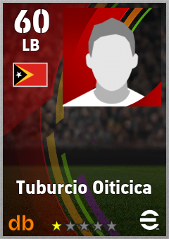 Tuburcio Oiticica — LB, OVR 60, MAX 60