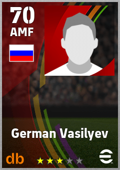 German Vasilyev eFootball player card