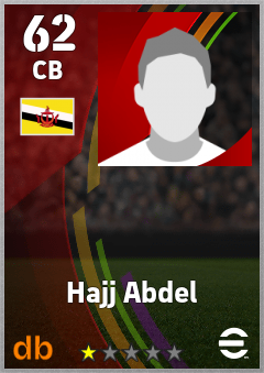 Hajj Abdel eFootball player card