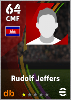 Rudolf Jeffers — CMF, OVR 64, MAX 64