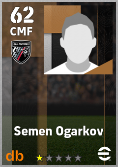 Semen Ogarkov — CMF, OVR 62, MAX 62