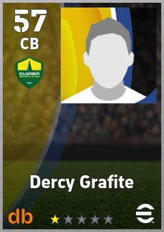Dercy Grafite — CB, OVR 57, MAX 57