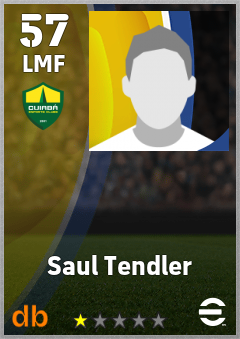 Saul Tendler — LMF, OVR 57, MAX 57