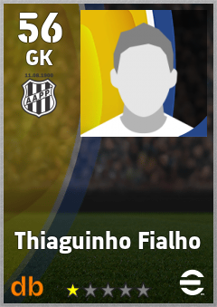 Thiaguinho Fialho — GK, OVR 56, MAX 56
