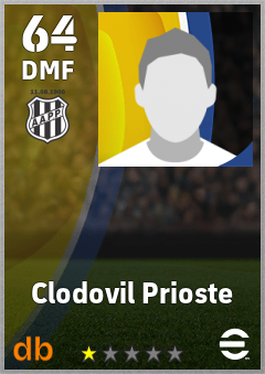Clodovil Prioste — DMF, OVR 64, MAX 64