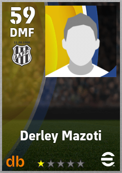 Derley Mazoti — DMF, OVR 59, MAX 59