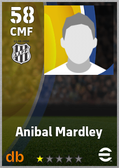 Anibal Mardley — CMF, OVR 58, MAX 58
