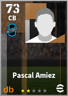 Pascal Amiez — CB, OVR 73, MAX 73