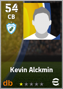 Kevin Alckmin — CB, OVR 54, MAX 54