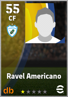 Ravel Americano — CF, OVR 55, MAX 55