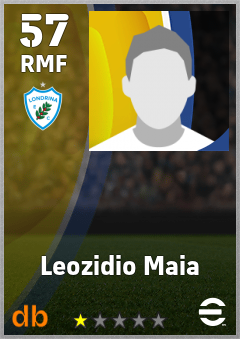 Leozidio Maia — RMF, OVR 57, MAX 57